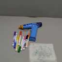 Crayola Marker Airbrush Spray Art Kit, Essential Easter Basket Stuffer for Kids, Battery-Powered Sprayer with 8 Washable Markers & 5 Stencils, DIY Craft Set, Ages 6+