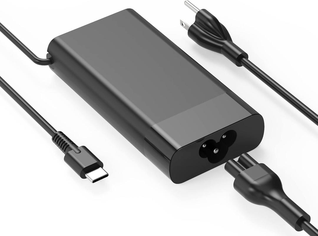 90W 65W USB C Laptop Charger-for-HP-Spectre-x360-EliteBook TPN-DA08 904082-003 904144-850 ADP-90FE L45440-003 2LN85AA#ABA 2LN85AA 1040 G4 USB-C Type C Computer AC Adapter Power Cord