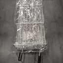 Hanging Shower Caddy Over Door: Silver Rustproof Shower Organizer over the Door - No Drilling Bathroom Rack for Inside Shower