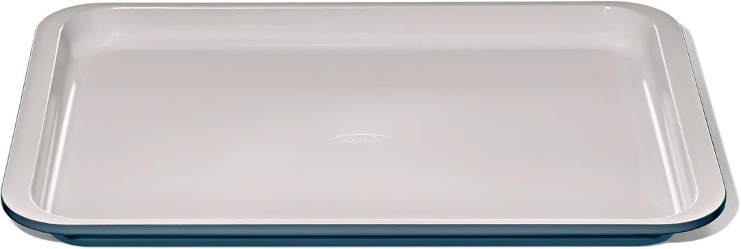 OXO Good Grips Non-Stick Pro Ceramic Coated Metal Bakeware Half Sheet Pan Storm Blue