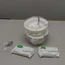 RV Plumbing Vent Caps - Camper Vent Cap Replacement Kit for 1 to 2 3/8 Inch Pipe - White (Pack of 2)