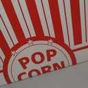 2 Pack Giant Popcorn Box Prop with 200 PCS Balloons (Red)