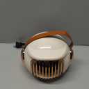 Space Heater, Portable Heater for Office Desk, 400W Mini Tent Warmer for Camping (Indoor Use), With Tip-Over Protection, Lightweight (Cream White)