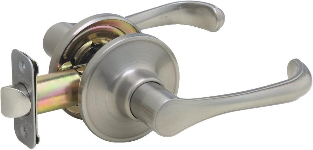 SCHLAGE Dexter by Schlage J10TOR619 Torino Hall and Closet Lever, Satin Nickel