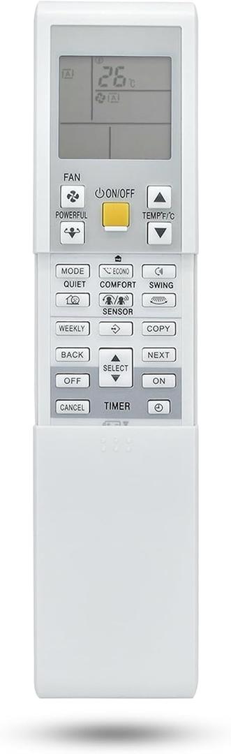 Replacement Remote Control for Daikin AC Air Conditioner ARC452A9 ARC452A10 ARC452A19 ARC452A20 ARC452A21 ARC452A23 ARC466A36