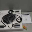 3-Lights Pendants Light for Kitchen Island Chandeliers Dining Room Pendant Lighting Fixture Bubble Crystal Ceiling Hanging Lights Bedroom Island Kitchen 6000K White Light Fixtures Black