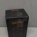 BAYKA French Press Coffee Maker, Large 304 Stainless Steel Coffee Press, Cold Brew Heat Resistant Thickened Borosilicate Coffee Pot for Camping Travel Gifts, 34 Ounce, Dark Pewter