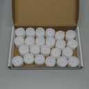 Homemory Cool White Flameless LED Tea Lights Candles, 200+Hour Battery Operated Fake Electric Votive TeaLights for Christmas, DIY Mood Lighting, Party, Holiday, Funeral, Home Decor, 24-Pack
