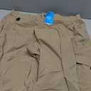 NORTHYARD Men's Cargo Hiking Pants Lightweight Quick Dry Outdoor Fishing Travel Active Sweatpants with Multi Pockets Khaki 2XL