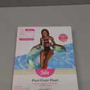 Justice Pool Chair Float Ergonomic Backrest for Upright Seating w/ Handles Teal