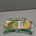 2PACK Gold Decorative Tray, Bathroom Vanity Tray for Dresser Counter, Stainless Steel Jewelry Dish Tray for Decor, Perfume Ring Key Candle Organizer Tray, Oval