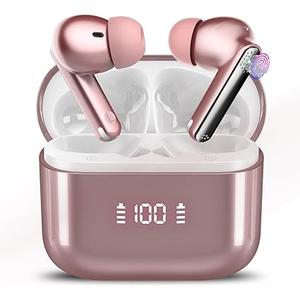 Ai Translation Earbuds Real Time with Audio and Video Calls, 3-in-1 Buletooth 5.3 Translator Earbuds with 164 Languages/6 Translation Modes/No Subscription Required, Translatior Headphones
Pink Ai Translation Earbuds Real Time with Audio and Video Calls, 3-in-1 Buletooth 5.3 Translator Earbuds with 164 Languages/6 Translation Modes/No Subscription Required, Translatior Headphones
Pink