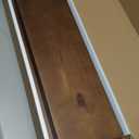 Heimlove Solid Wood Floating Shelves 24 inch, 8 Inch Deep Display Shelves Set of 2, Wall Mounted Floating Shelf with Invisible Brackets for Bathroom Bedroom Kitchen Living Room - American Walnut