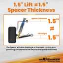 maXpeedingrods 1.5 Front Leveling Kit for Toyota Tacoma 4WD 2024-2025, Lift Spacer Kit