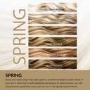 Spring Color Fan by Color Me Beautiful, the leading authority on color analysis. Your Color Guide for clothing & accessories. The 48 very best colors for Springs selected from millions of options