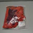 Womens Strapless Tube Maxi Dress Summer Sleeveless Mesh Ruffle Cocktail Party Long Dresses (Red, S)