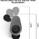 Nespresso Vertuo Plus Coffee and Espresso Maker by De'Longhi, Grey with Aeroccino Milk Frother