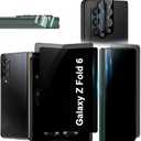 ELEYBTEH 2 Privacy Tempered Glass Front Screen Protector for Samsung Galaxy Z fold 6+ 2 Privacy Inner Soft Film Protector+ 2 Camera Lens Protector+ 2 Side Film [Scratch Resistant] [Bubble Free]