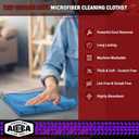 AIDEA Microfiber Cleaning Cloth, 50PK, Microfiber Towels for Cars, Premium Wash Cloths, Dusting Cloth Cleaning Rags, Absorbent Towels for SUVs, House, Kitchen, Window, Cleaning Supplies1212"
