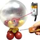 Exploding Balloon, Remote Explosion Control Tool for Wedding, Birthday Parties - Reusable, Pop Tool (1-6)