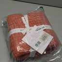 Levtex Home - Mills Waffle - Euro Sham (Set of Two) - Adobe - Sham Size (26x26in.), No Insert