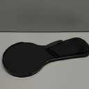 Ergonomic Adjustable Arm Rest Mouse pad for Chair, Mouse Extension Platform Tray with Mouse Baffle to Prevent Falling, Attaches to Chair, Black (BlackYYLL8326)