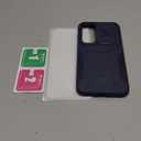 Asuwish Phone Case for Samsung Galaxy A35 5G with Tempered Glass Screen Protector and Slide Camera Cover Slim Rugged Hybrid Shockproof Protective Hard Cell Accessories A 35 35A A355G Women Men Blue