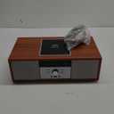 Vintage Style Home CD Player with Bluetooth, FM Radio, USB Port for MP3 Playback, Aux-in, Earphone Port, 30W Nostalgic Wood Home HiFi Stereo System