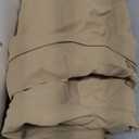 Cozyide Outdoor Chair Cushions 24x24, Washable Patio Furniture Cushions with Removable Cover, Waterproof Outdoor Deep Seat Cushion Set with Non-Slip Ties and Handle, Khaki