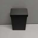 Architectural Mailboxes Modern Heritage Vertical Wall-Mounted Mailbox for Outside, Rust-Resistant Galvanized Steel Metal Small Mail Box, Black Modern Wall Mailbox