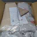 EagleStone 2-in-1 Kids Tent, Large Play Tent with Padded Mat and Lights, Kids Playhouse with 2 Doors & 4 Windows, 2 Large Side Pockets, Indoor Outdoor Kid Play Tent for Toddlers, 53" x40" x 51"