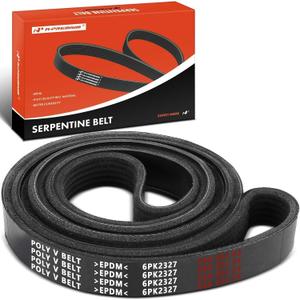 A-Premium 91.57 Inch Engine Serpentine Drive Belt Compatible with Chevrolet Colorado 2004-2012 & GMC Canyon 2004-2012 & Hummer H3 2006-2010, H3T 2009-2010 & Isuzu i-280, i-290, i-350, i-370, GAS Only