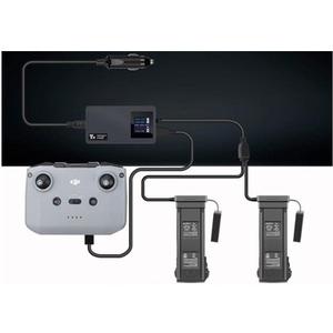 Digital Display car Charger for DJI Mavic 3 Drone Battery Remote Control Vehicle Charger Portable Intelligent Charging Hub