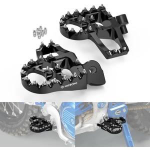 Black Extender Foot Pegs Footrests Compatible with YAMAHA YZ65 2018-2023 YZ85 2002-2023 YZ125 1997-2023 YZ250 1998-2023 YZ125X 2017-2023 YZ250X 2016-2023,See fitment