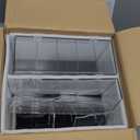 10-Slot Acrylic Booster Pack Dispenser, Card Organizer with Black Base, Fits 360+ Booster Packs, 4mm Thick Display Holders for Sports, Trading Collector Cards, Total Size 29.9" L x 5.7" W x 9.7" H