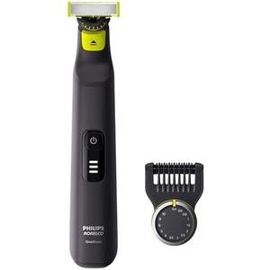 Philips Norelco OneBlade 360 Pro Hybrid Electric Shaver & Trimmer, with 12-in-1 Comb, QP6531/70