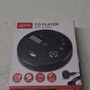 GPX PC332B Portable CD Player with Anti-Skip Protection, FM Radio and Stereo Earbuds - Black