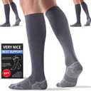 Medical Compression Socks 20-30 mmHg for Men Women (3 Pairs) - Best Support for All Day Wear, Pain Relief, Circulation 2XL 