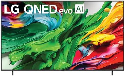 LG 86-Inch Class QNED AI 4K QNED85A Series Smart TV w/AI Picture, AI Sound, HDR10, AI Super Upscaling 4K, Filmmaker Mode, Wow Orchestra, Alexa Built-in (86QNED85AUA, 2025)
