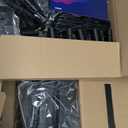 12" Dual Car DVD Players with HDMI Input, Car TV Screen with Headphones, Mounting Brackets, Support Sync TV/Phone, USB/TF Card, MP4/MKV, Play Same/Different Movies, Dual Speakers, No Battery