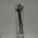 Adjustable Wrench 12 Inch Heavy Duty Wide Jaw Opening Wrench for Automotive Plumbing Household Garage Repairs (Black)