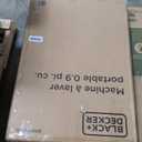 BLACK+DECKER 0.9 Cu. Ft. Portable Washer, 6.6 lb. Capacity Washing Machine for Homes & Apartments, 5 Wash Cycles, Quick Connect Sink Adapter and Drain Hose Included, Transparent Lid, BPWM09W, White