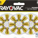 Rayovac Size 10 Hearing Aid Batteries (24 Pack), Size 10 Batteries (Yellow Tab)
