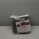 Pfrstuv 4-Piece T Cushion Sofa Slipcovers - Leather Look Couch Cover for 3 Cushion Couch - Furniture Protector - Stretch Sofa Cover with 3 Individual Seat Covers - Washable, Dark Brown, 3 T-Cushion Sofa