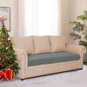 Water Repellent Sofa Seat Cushion Covers High Stretch Furniture Protector (Sofa Cushion, Dove Grey)