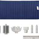 Lexeeco Dy son Air wrap Travel Case Hair Tools Travel Bag for Shark Flexstyle Carrying Case Portable Shark Hair Dryer Revlon Flat Curling Iron Organizer (Blue), Missing Tools