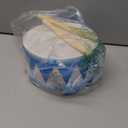 Kids Drum Set,8 Inch Wooden Drum Toys, Educational Baby Musical Toy with an Adjustable Strap and 2 Drumsticks, Sensory Musical Instrument Toys for Toddler, Kids, Boys & Girls