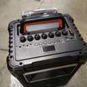 JYX Karaoke Machine with 2 Wireless Mics, 10" Woofer 500W Peak Power Big Portable Bluetooth Speaker with Bass/Treble Adjustment, PA System with Remote Control, LED Lights, Rolling Wheels and Trolley