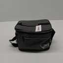 opux Insulated Lunch Box Men Women, Lunch Bag for Work School, Leakproof Soft Cooler Tote Adult, Large Lunch Pail Kids Boys Girls, Picnic Beach Food Bag with Shoulder Strap, Charcoal (Medium - 8L)