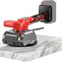 Tile Vibration Leveling Tool Compatible with Milwaukee Battery,Cordless Tiler Vibration Installation Tool with Bubble Level Gauge, Suction Cup, Lock Design,Tile Vibrator For Wall Floor(No Battery)